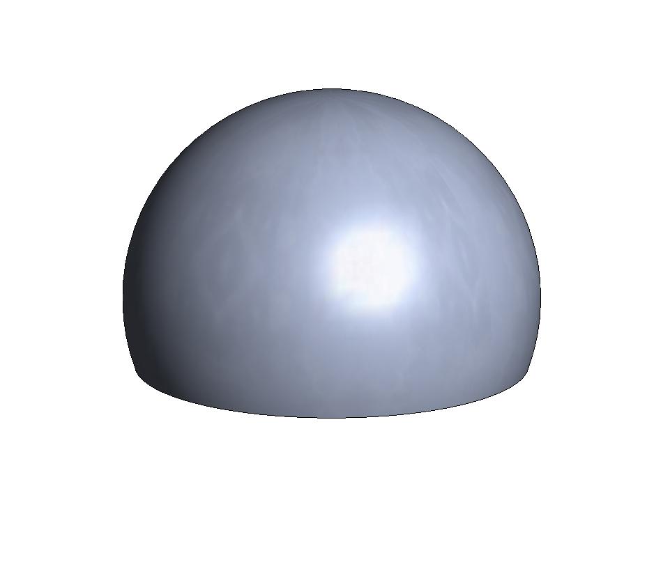 TRUNCATED BALL, STAINLESS STEEL, 0.5000", ( 1/2"), 12.7 MM